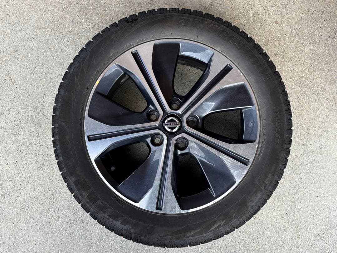 日産キックスeパワー 純正ホイール 205/55R17 スタッドレス 4本セット