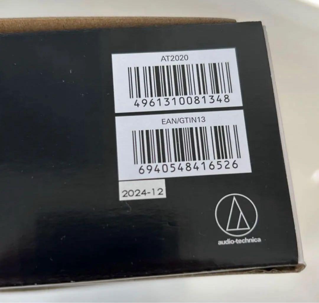 audio-technica AT2020 カーディオイドコンデンサーマイク