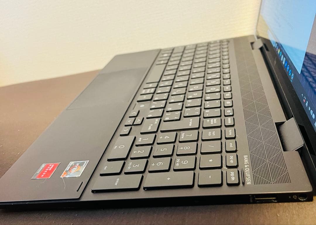 HP ENVY x360 15-ee0xx／Ryzen 7／16GB／512GB