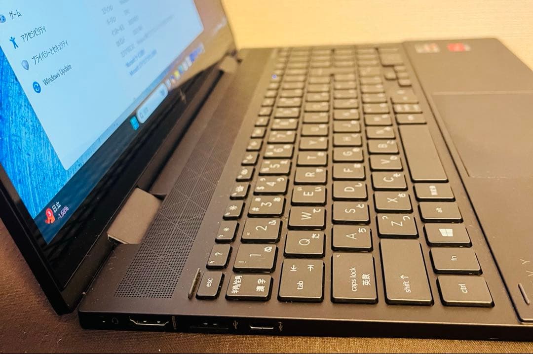 HP ENVY x360 15-ee0xx／Ryzen 7／16GB／512GB