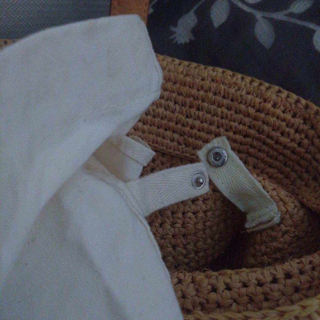 ヘレンカミンスキー　ストロー トートバッグ ベージュ