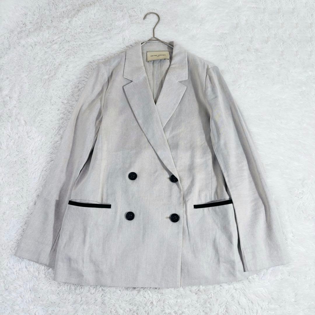 610 ユナイテッドアローズ ダブルテーラードジャケット 定価4.5万 マンテコ