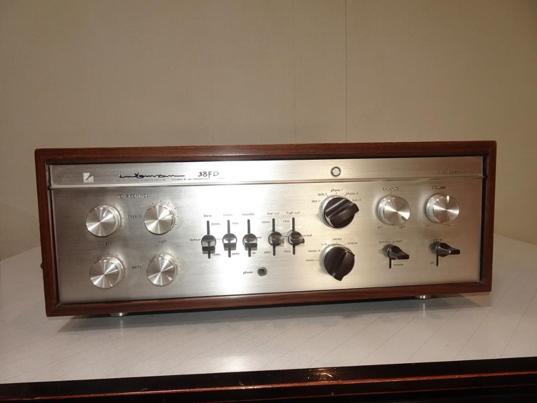 LUX-SQ38FD mk２　真空管アンプ