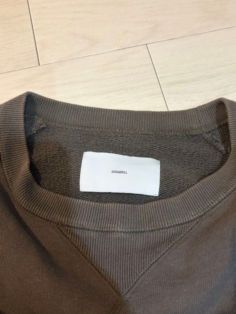 トップス SUGARHILL TIRPLE STITCHED SEWAT PULLOVER