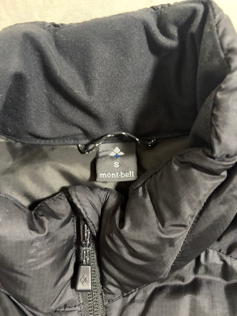 mont-bell ライトアルパインダウンジャケット S ブラック