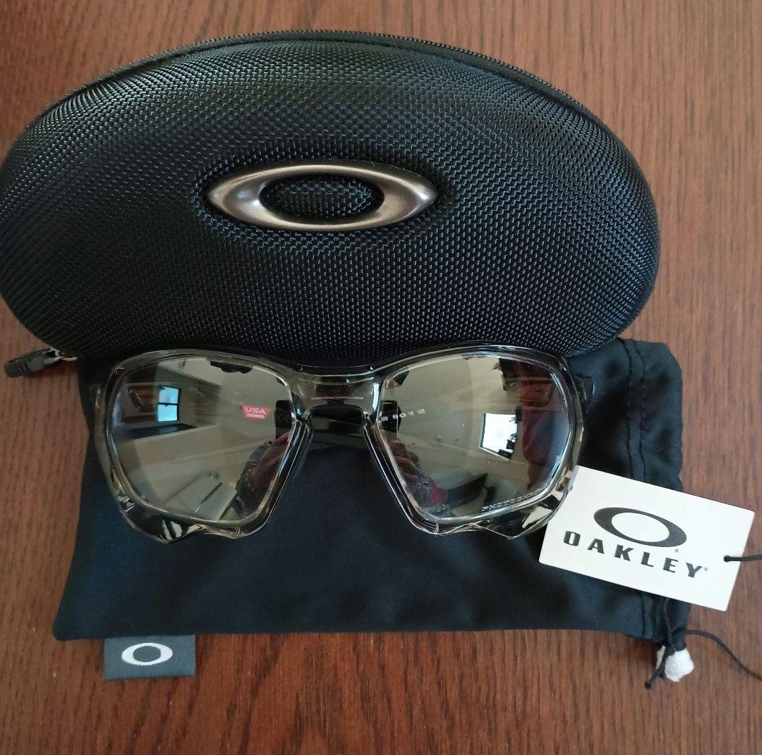 erimo1804382様 Oakley Plazma サングラス クリアグレー