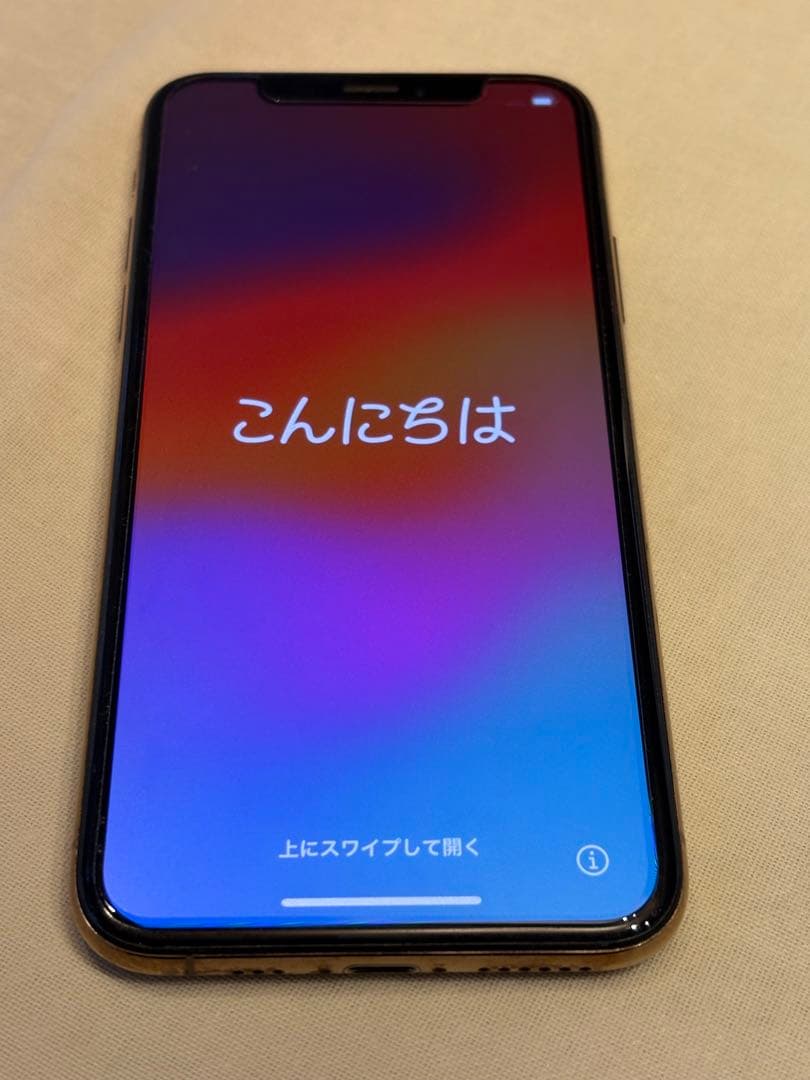 Apple iPhone XS 64GB 本体　バッテリー83% SIMフリー