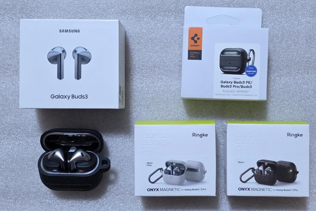 Samsung Galaxy Buds 3 シルバー 完全ワイヤレスイヤホン