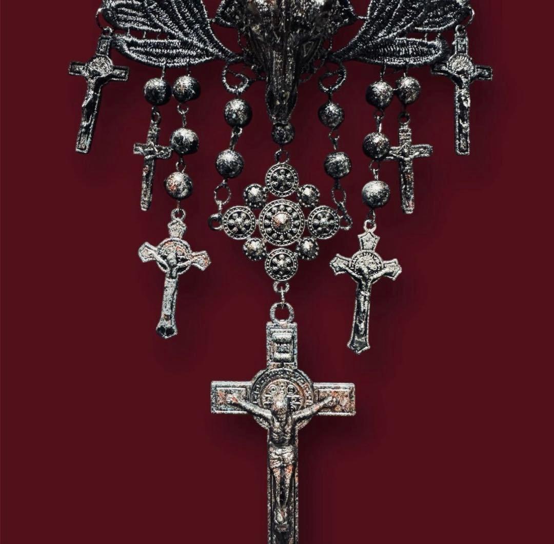 最終値下げ★ジャンポールゴルチエ★バッファロー7クロスチョーカーネックレス