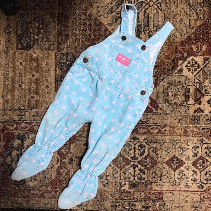 ぐ*む様 オシュコシュ足付きオーバーオール