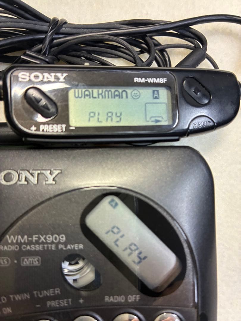 SONY ウォークマン WM-FX909 ラジオ機能付き