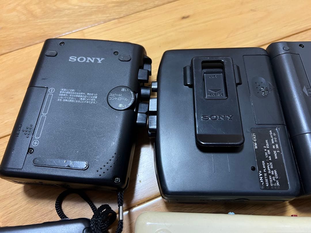 ジャンク品 SONY AIWA Panasonic カセットレコーダなど 9個