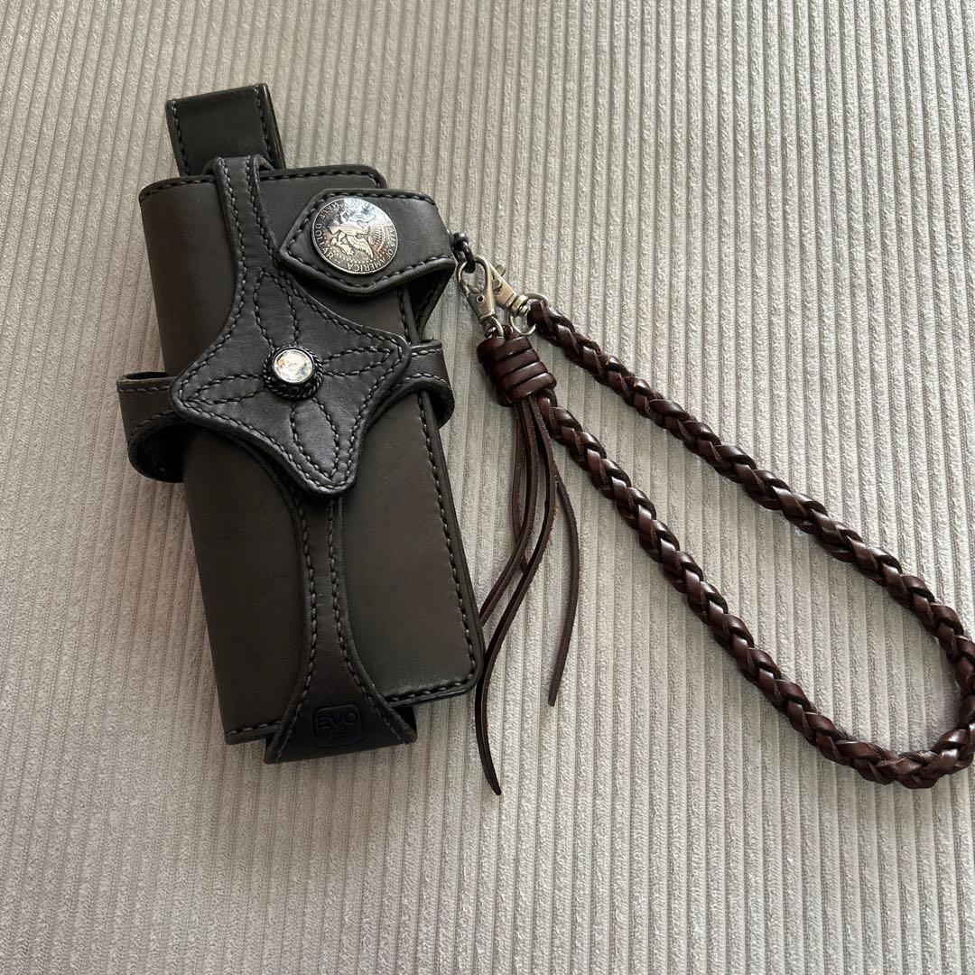 本革 ウォレットホルダー＆チェーン