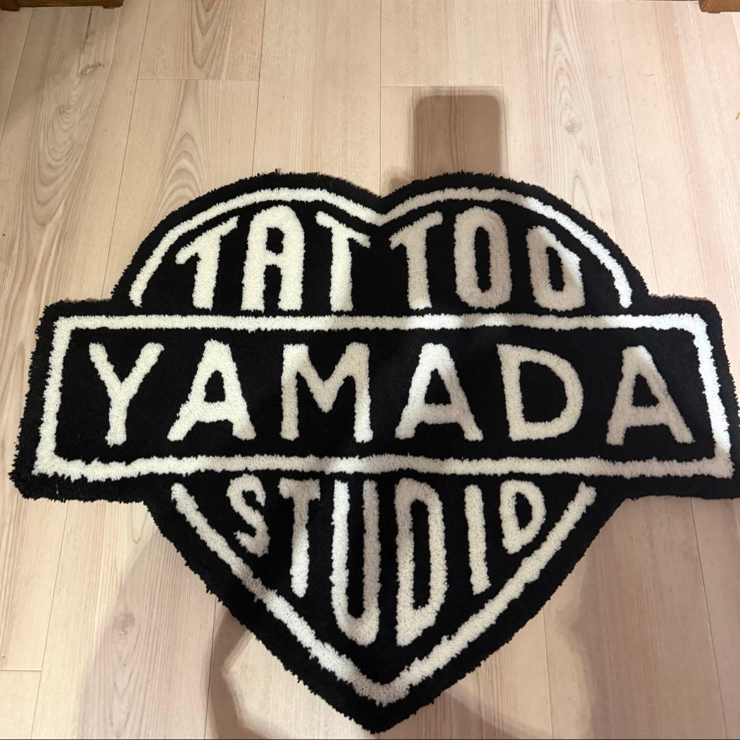ラグ・カーペット tattoo studio yamada TSY LOGO DOORMAT