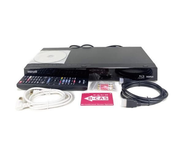 マクセル HDD内蔵iVDRスロット搭載ブルーレイレコーダー BIV-R521