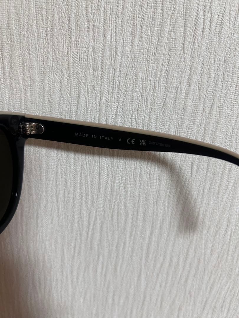 CHANEL キャットアイサングラス ブラック/ホワイト