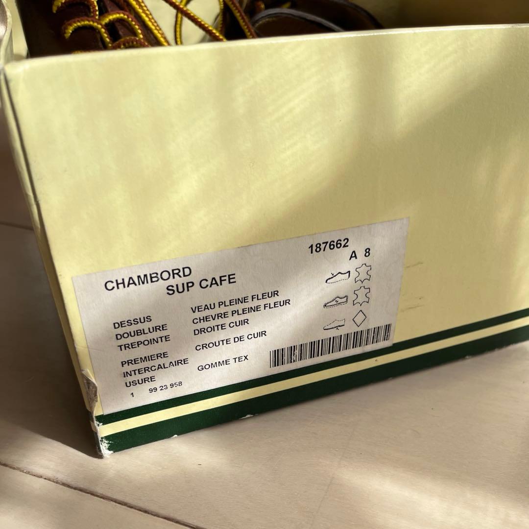 ParabootパラブーツCHAMBORD（シャンボード）26.5cm