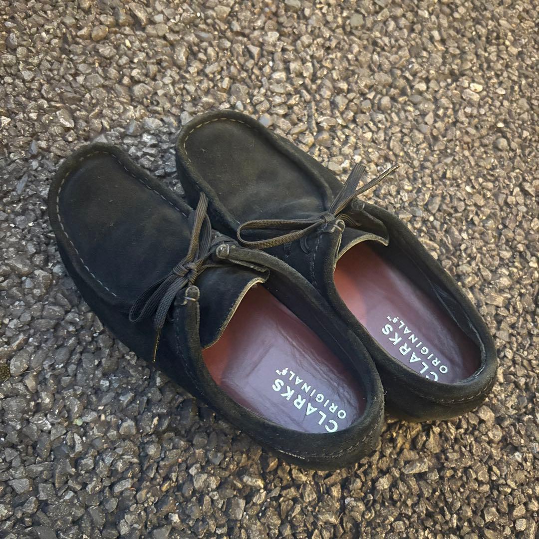 クラークス Wallabee GTX ワラビー ゴアテックス ブラックスエード