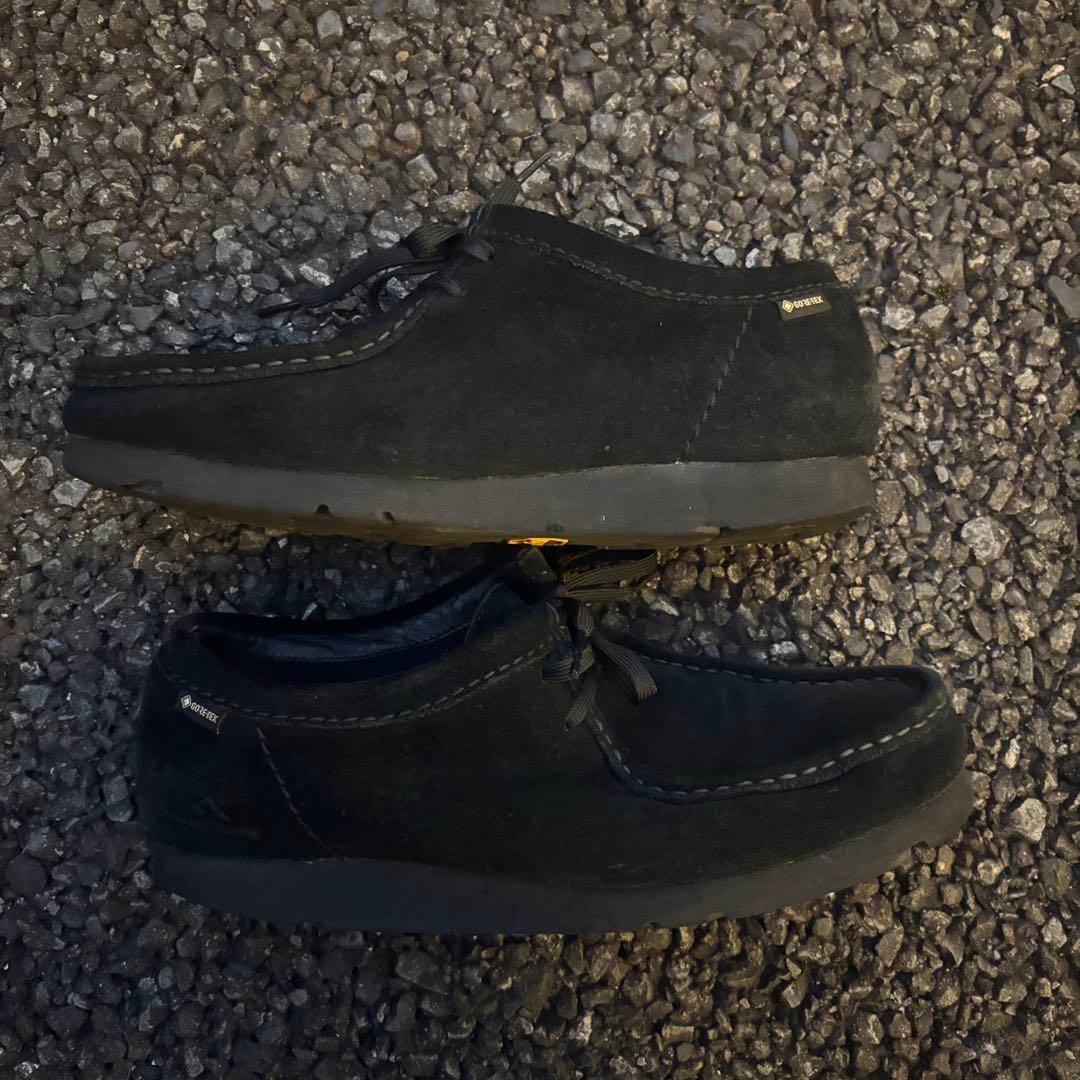 クラークス Wallabee GTX ワラビー ゴアテックス ブラックスエード
