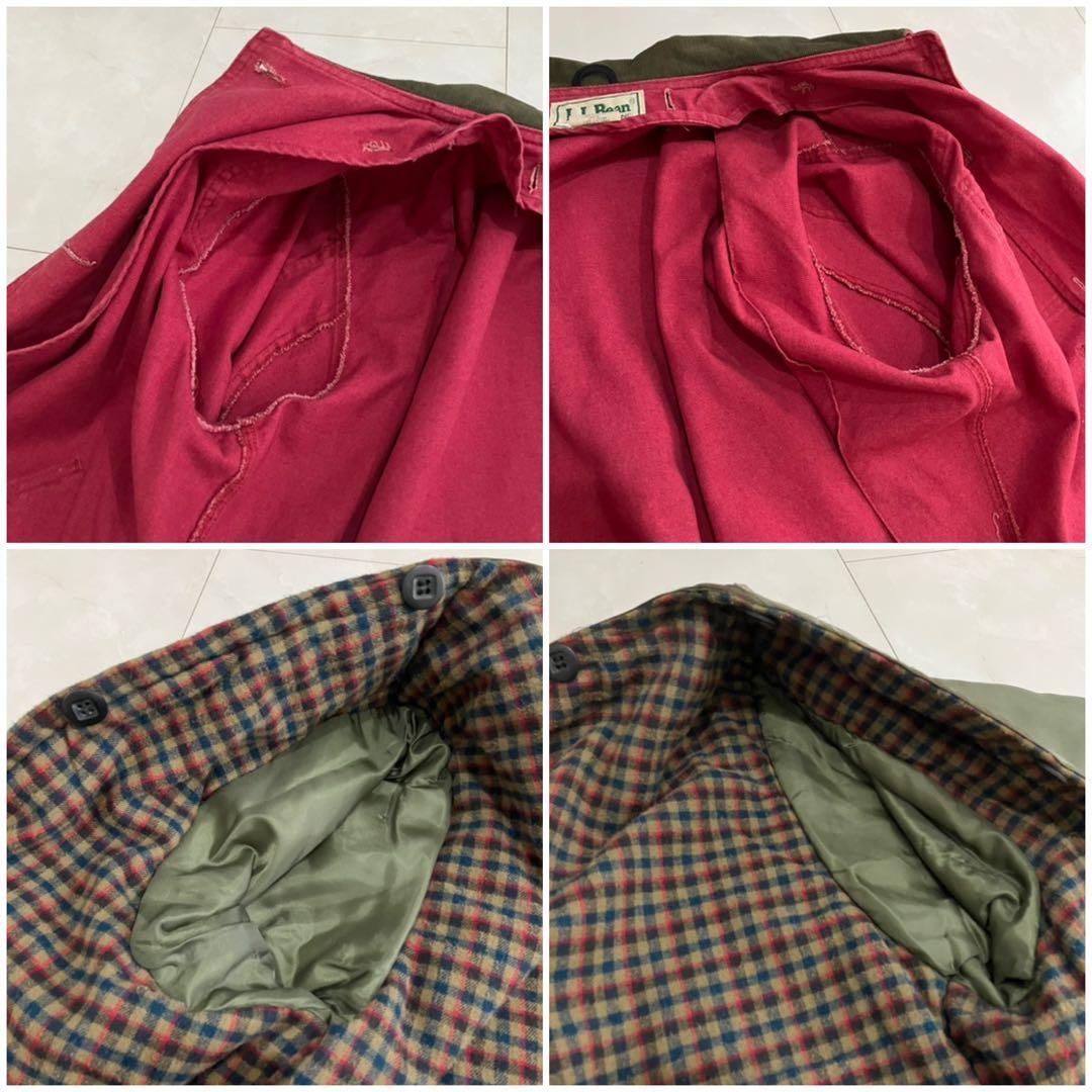 80s L.L.Bean USA製 ハンティングジャケット ダック 2way M