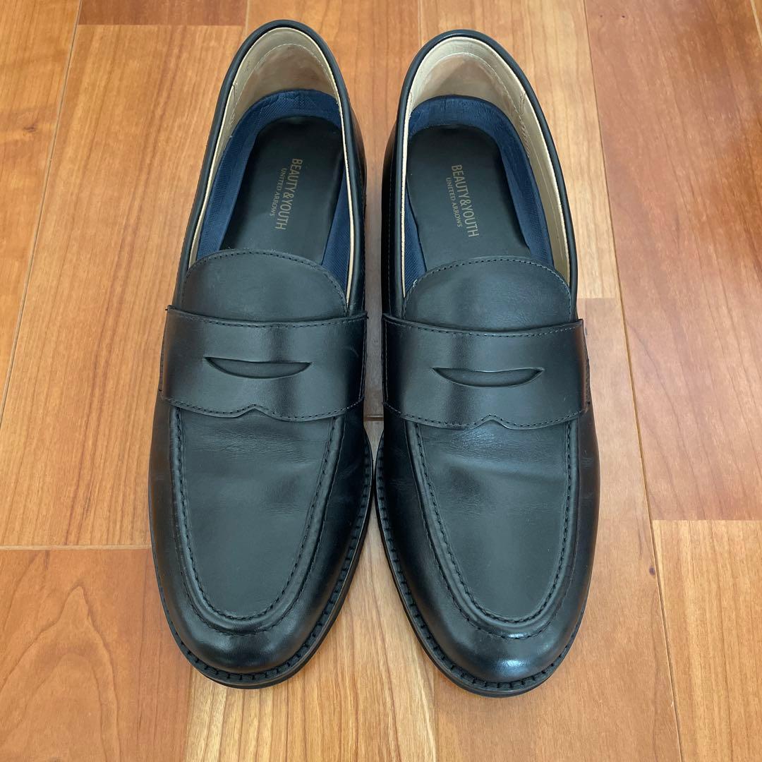 短時間着用　BEAUTY&YOUTH UNITED ARROWS ローファー