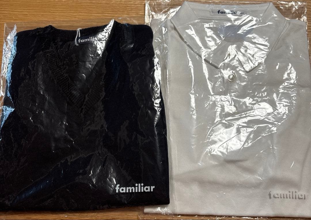ファミリア⭐︎ 長袖シャツ⭐︎ベスト2点セット120センチ