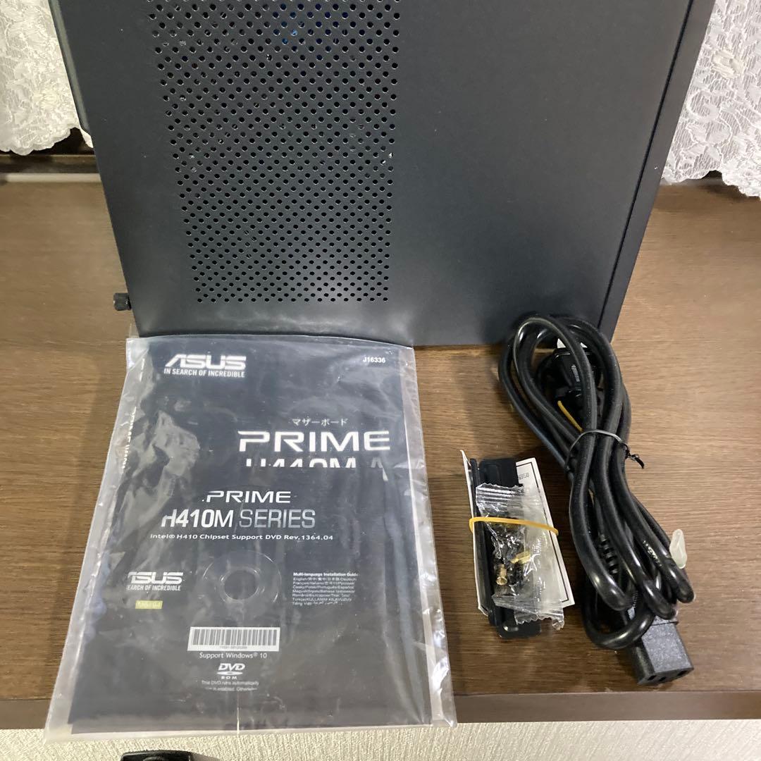 ASUS PRIME H410-M-A デスクトップPC(新品ケース)