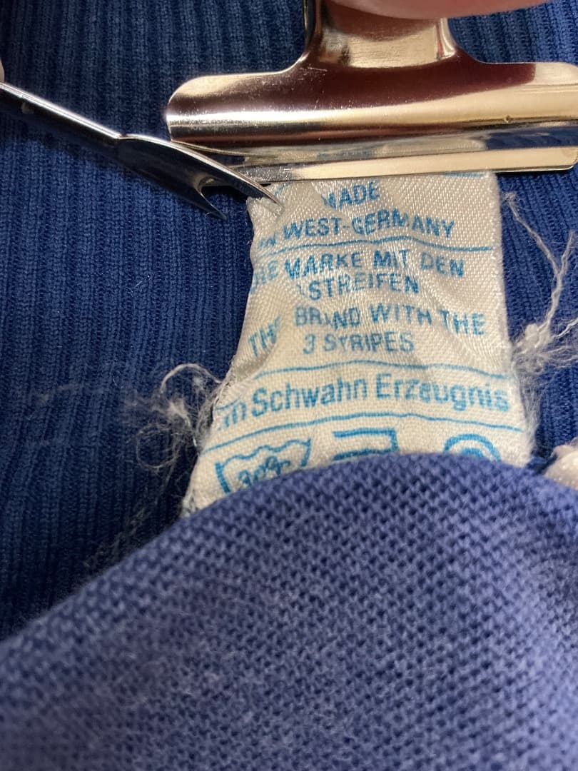 【西ドイツ製】adidasトラックジャケット