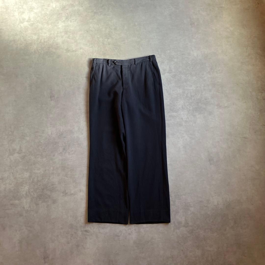 パンツ 00s armani wide straight slacks pants