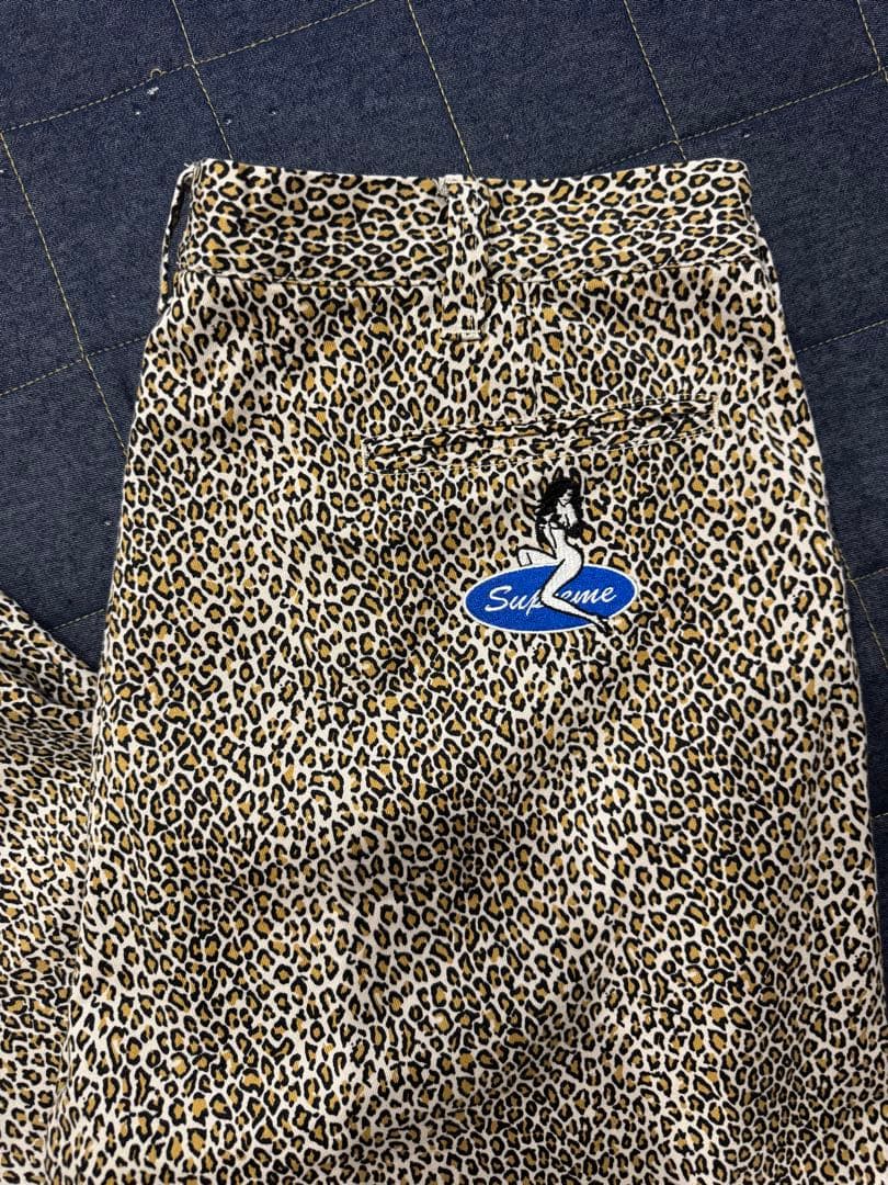 パンツ supreme 25fw Chio Pant 36 leopard