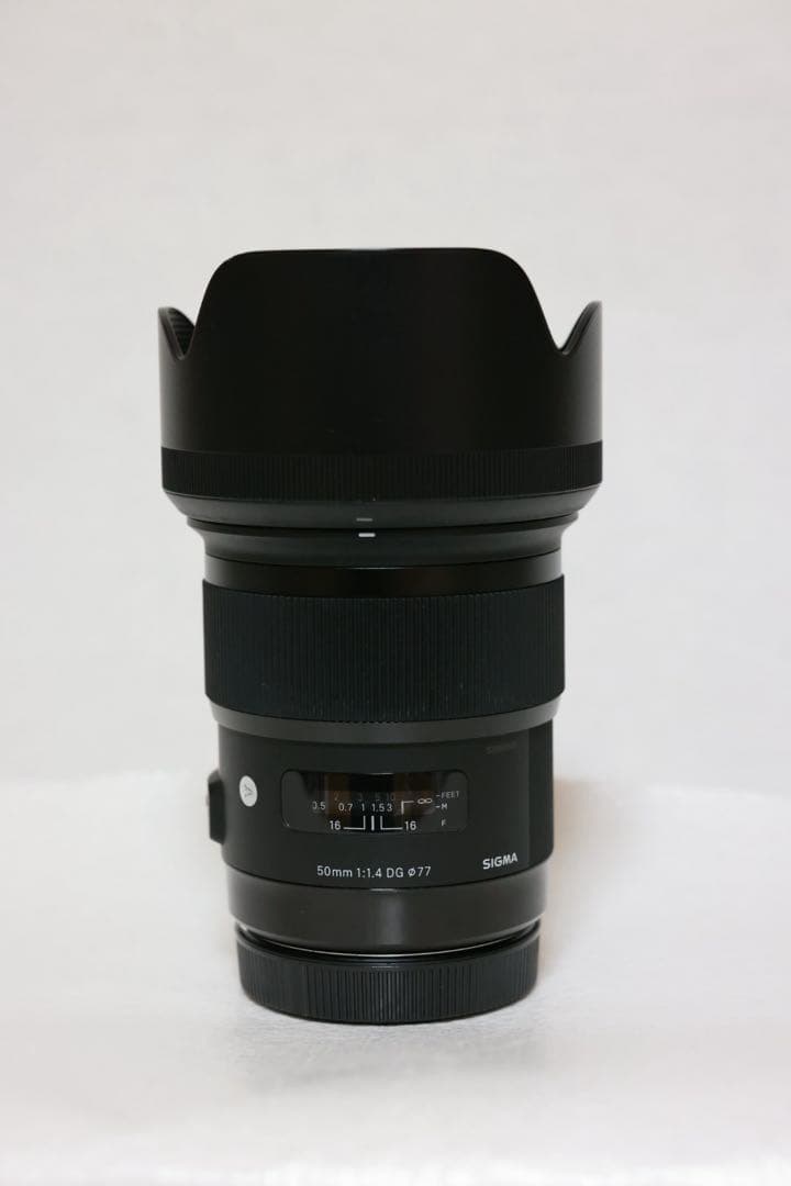 美品❗️SIGMA 50mm F1.4 DG HSM キヤノンEFマウント