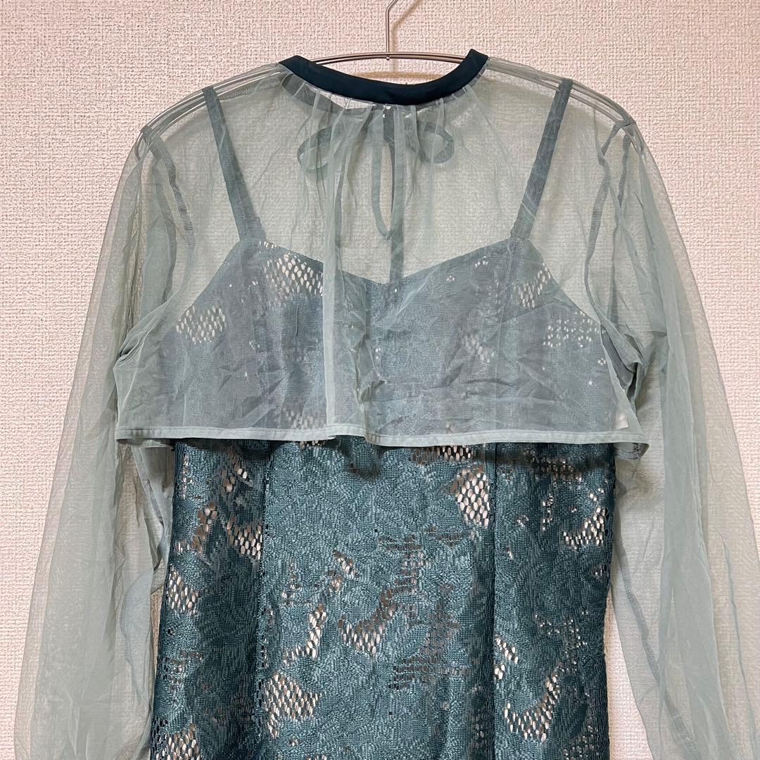 ドリードール　3WAY チュールボレロ レース キャミワンピース オケージョン