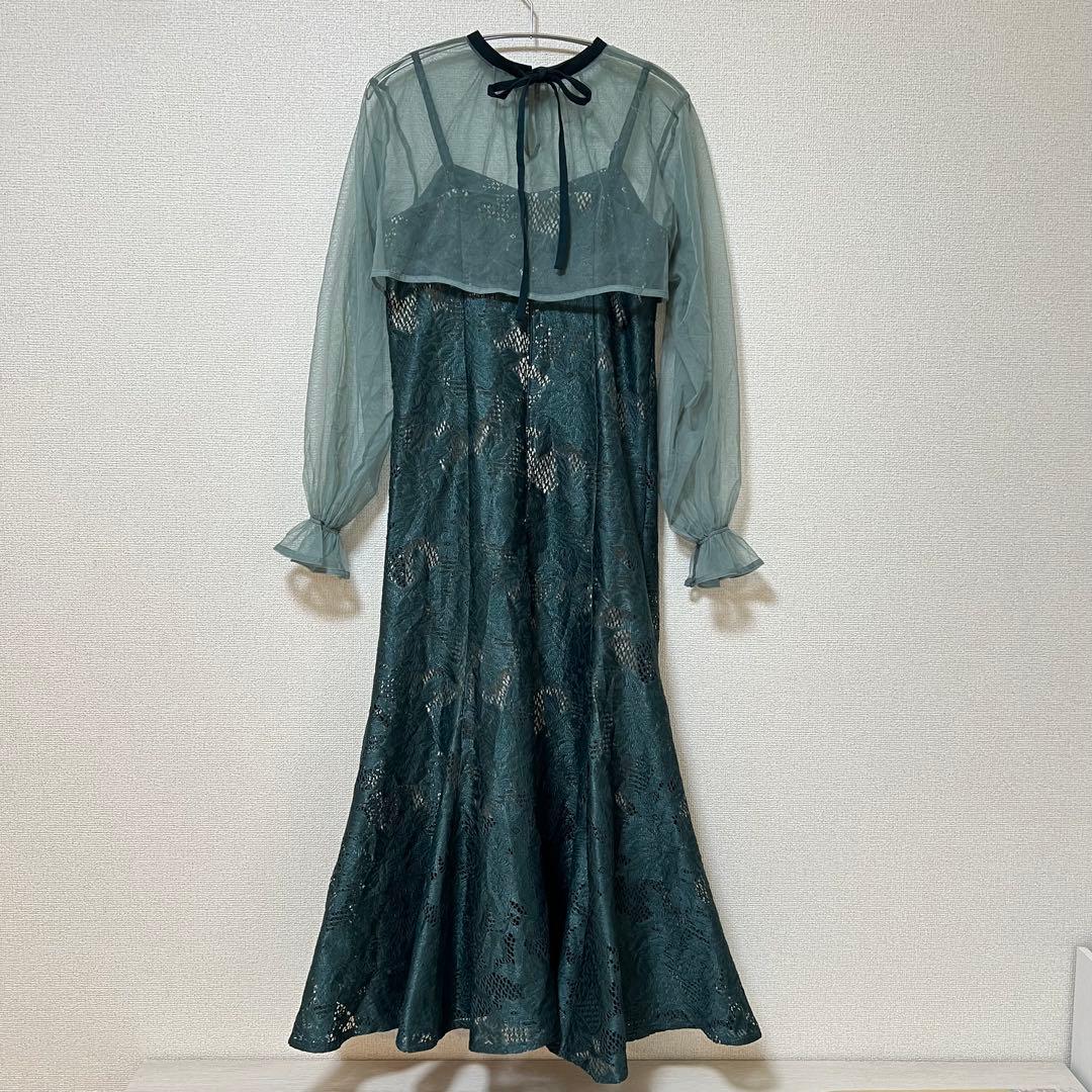 ドリードール　3WAY チュールボレロ レース キャミワンピース オケージョン