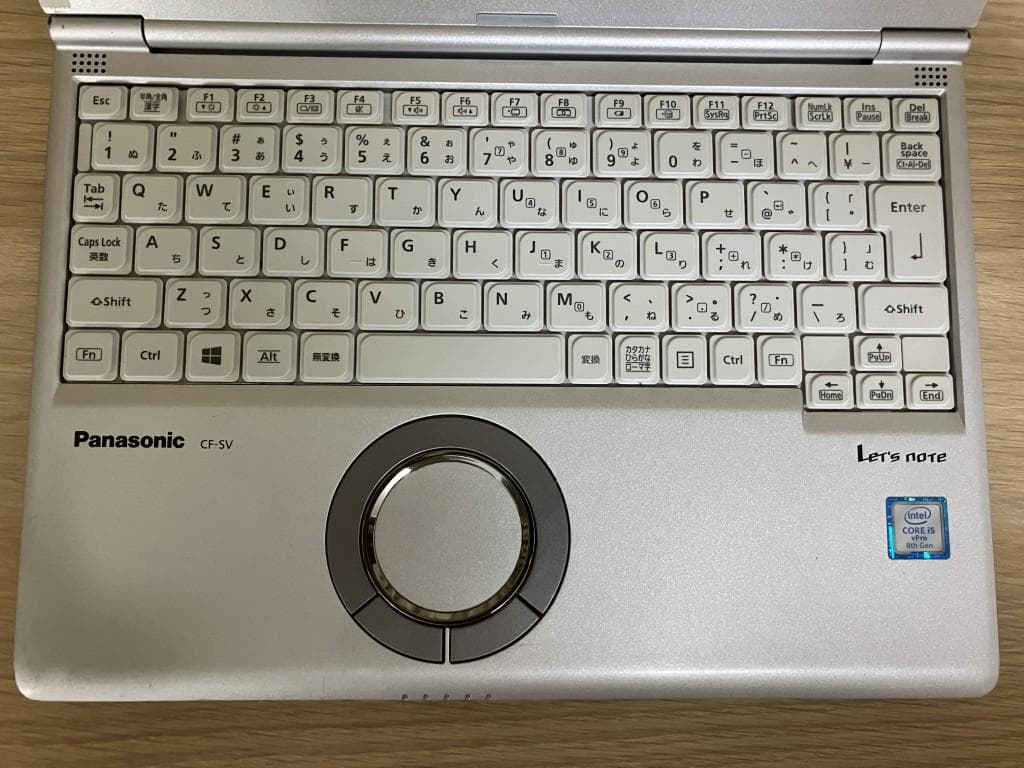 Windowsノート本体 Let's note CF-SV8 / i5-8365U 8G 256GB
