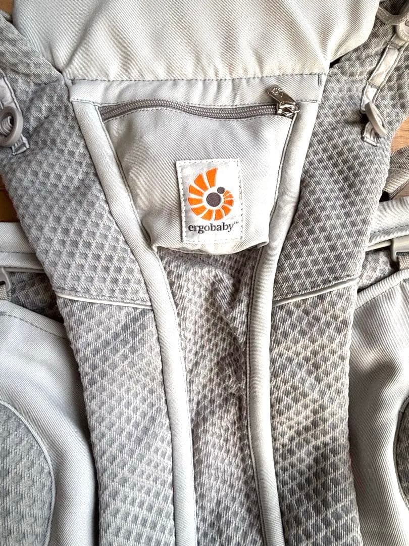 エルゴベビー オムニブリーズ パールグレー　抱っこ紐　保証カード付き