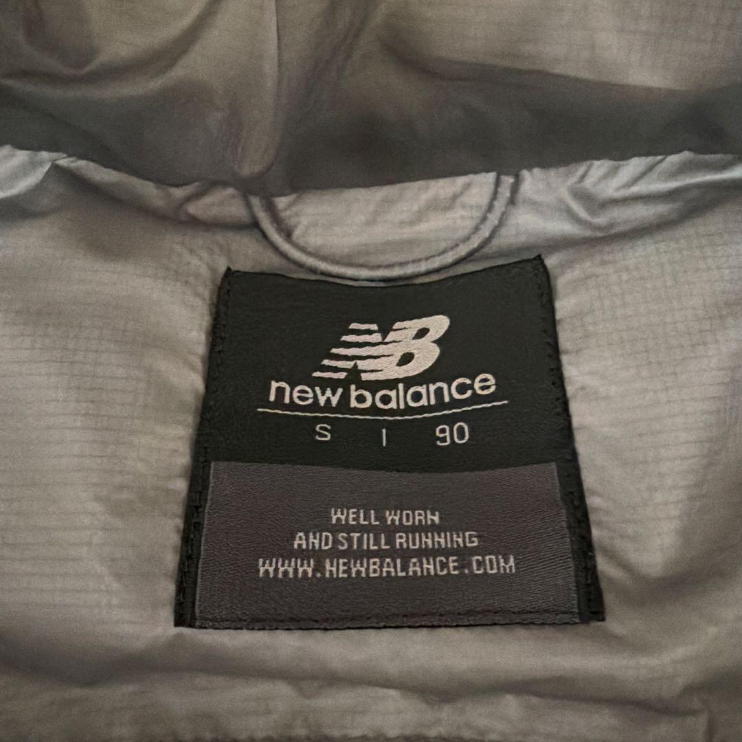 New Balance シルバーダウンジャケット S