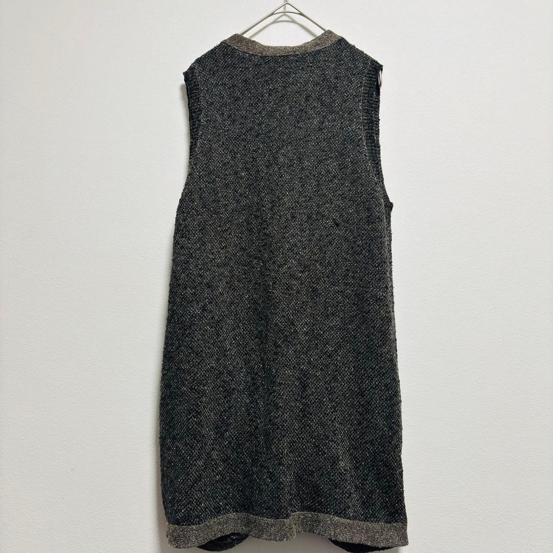 【Yohji Yamamoto POUR HOMME】ニットベスト　M相当