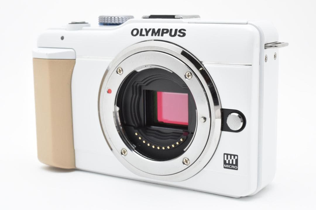 【1217ショット 良品】 オリンパス E-PL1ｓ ホワイト ミラーレスカメラ