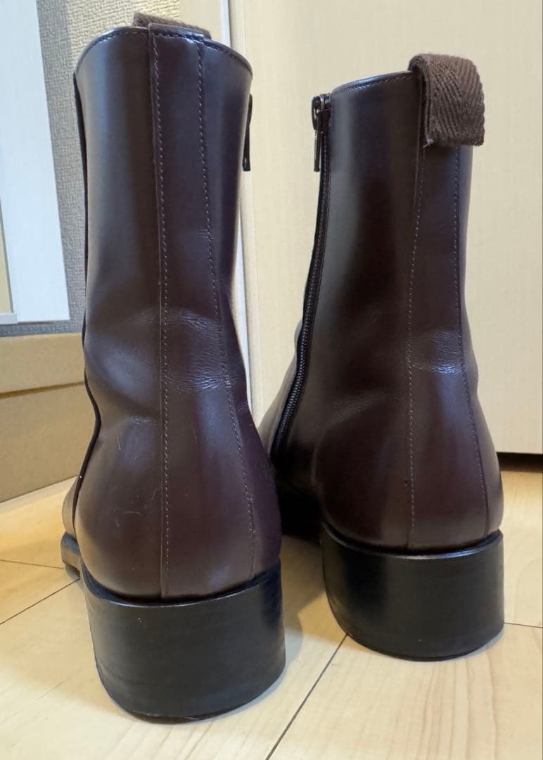 オーダーメイドブーツ バーガンディ