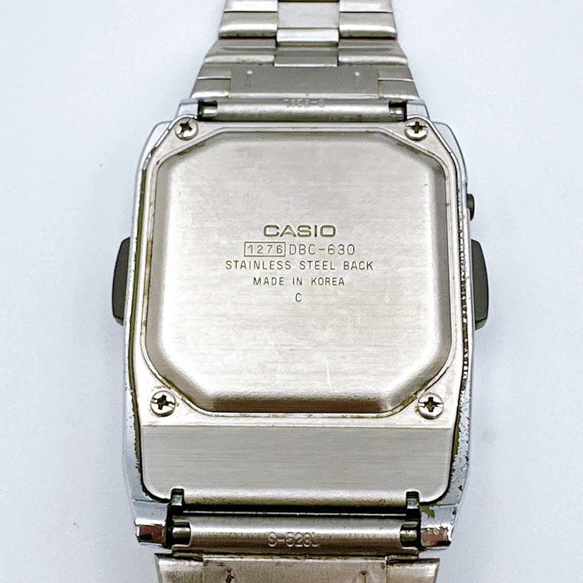 カシオ データバンク DBC-630 テレメモ50 ヴィンテージ メンズ腕時計