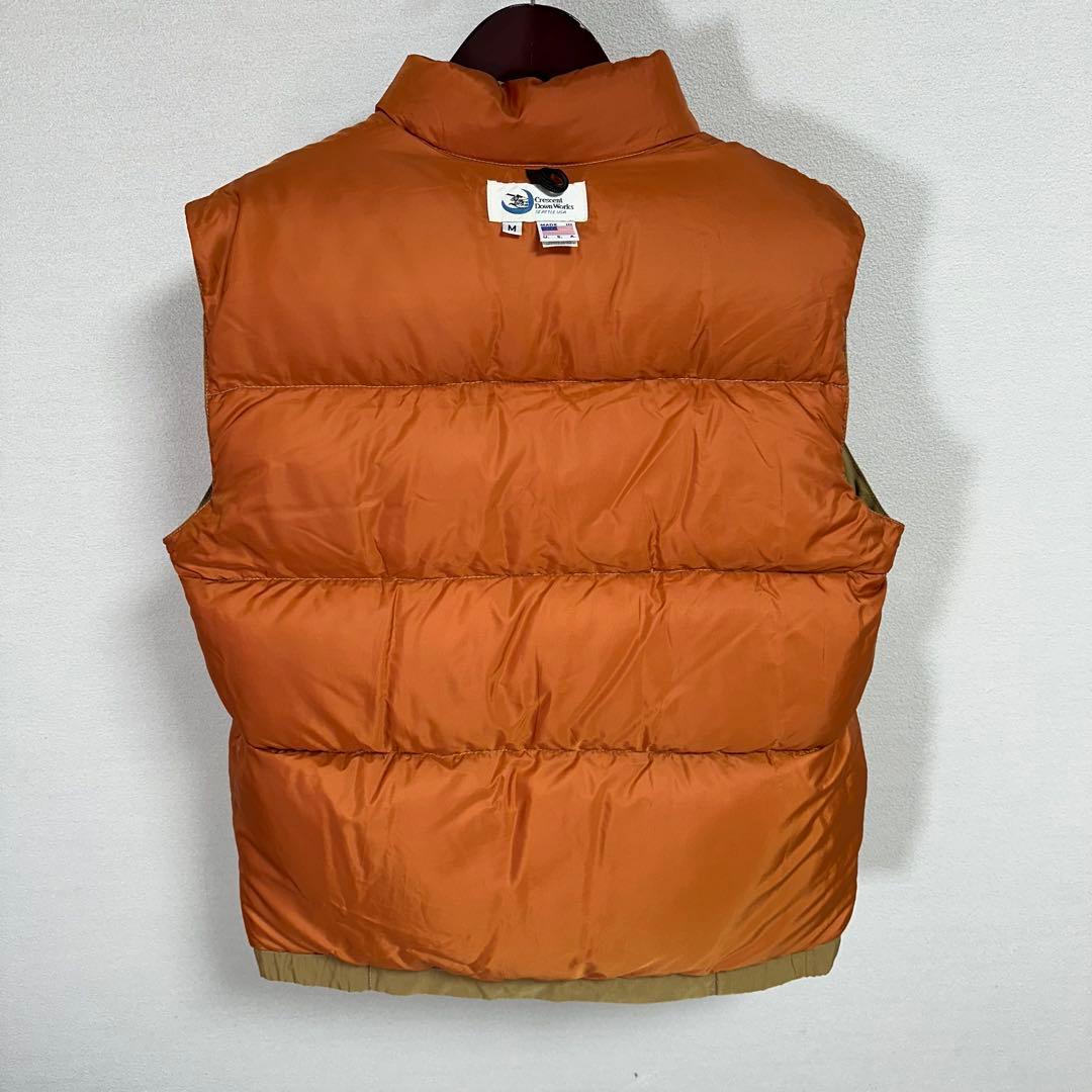 Crescent Down Works タン USA製 ダウンベスト アメカジ