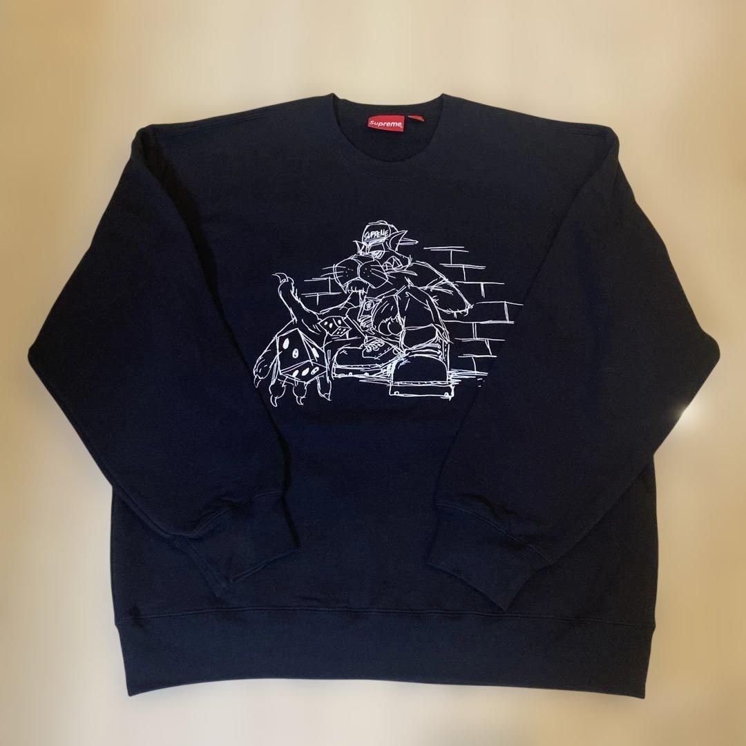 【希少】21AW Supreme Dice Crewneck