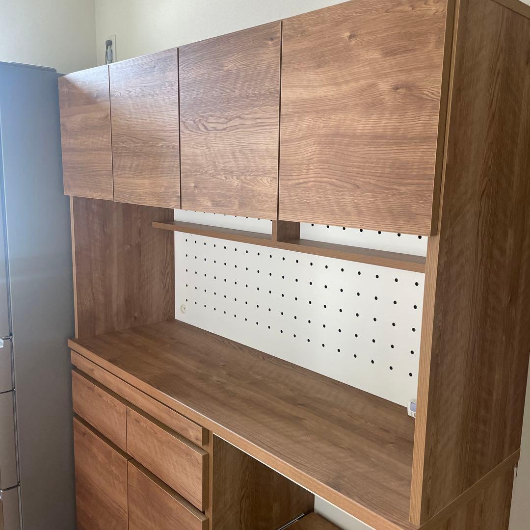 LOWYA [幅140] 食器棚 キッチン収納 カップボード