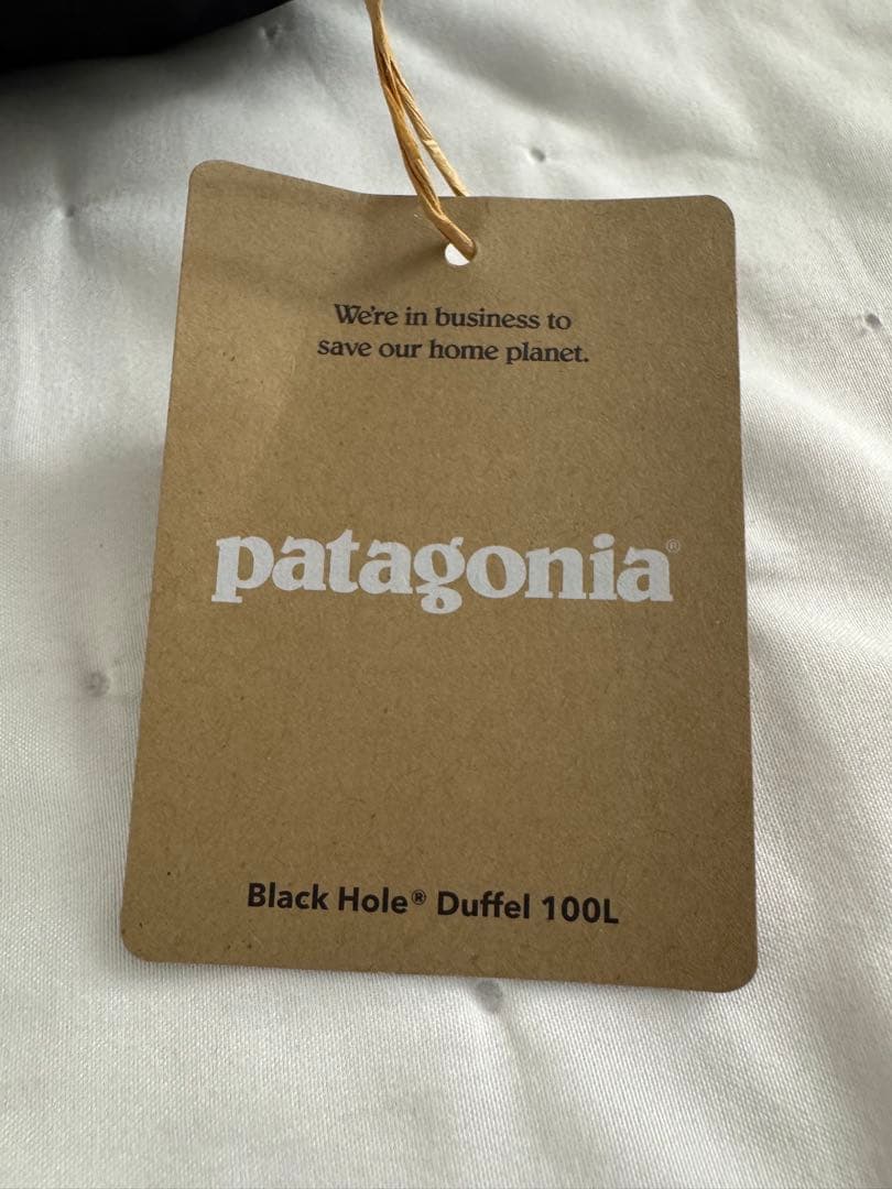 パタゴニア　ブラックホール　ダッフル　黒　100L