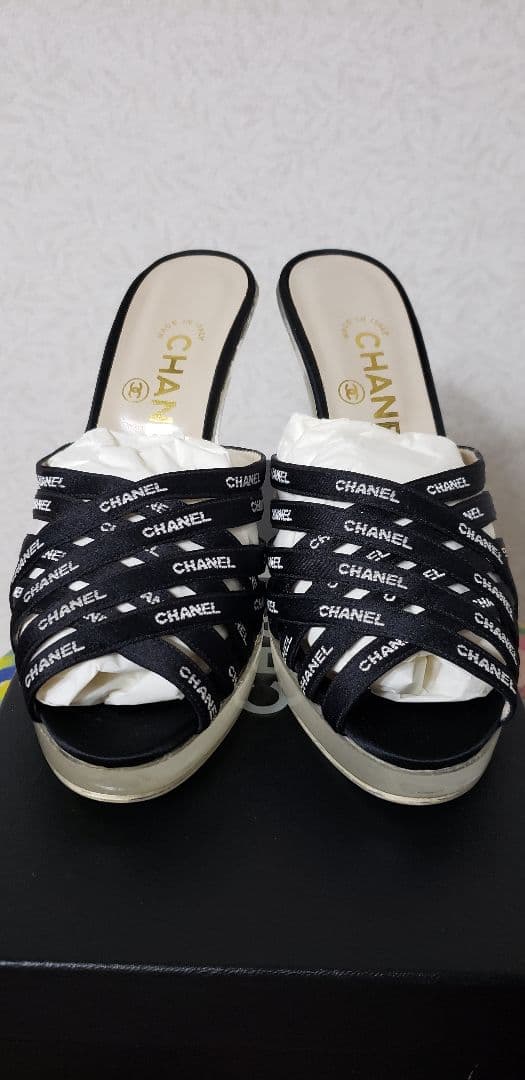 CHANEL　希少リボンミュール 38