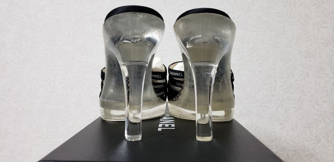 CHANEL　希少リボンミュール 38