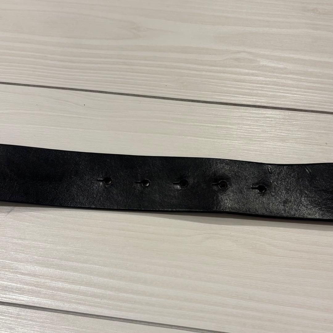 B-1dr Strass レザー ベルト クリスタル バックル