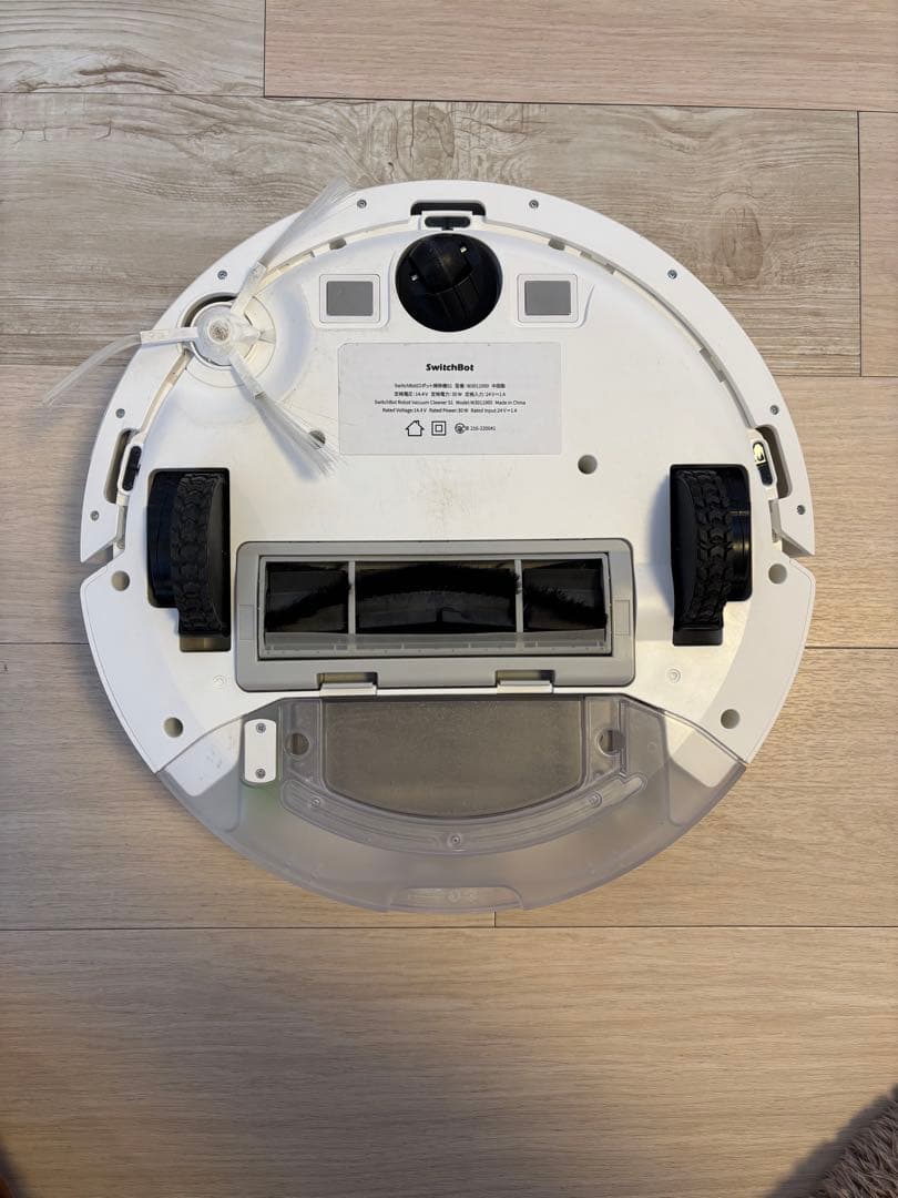 Switchbot ロボット掃除機　吸引＋水拭き機能モデル　(S1)