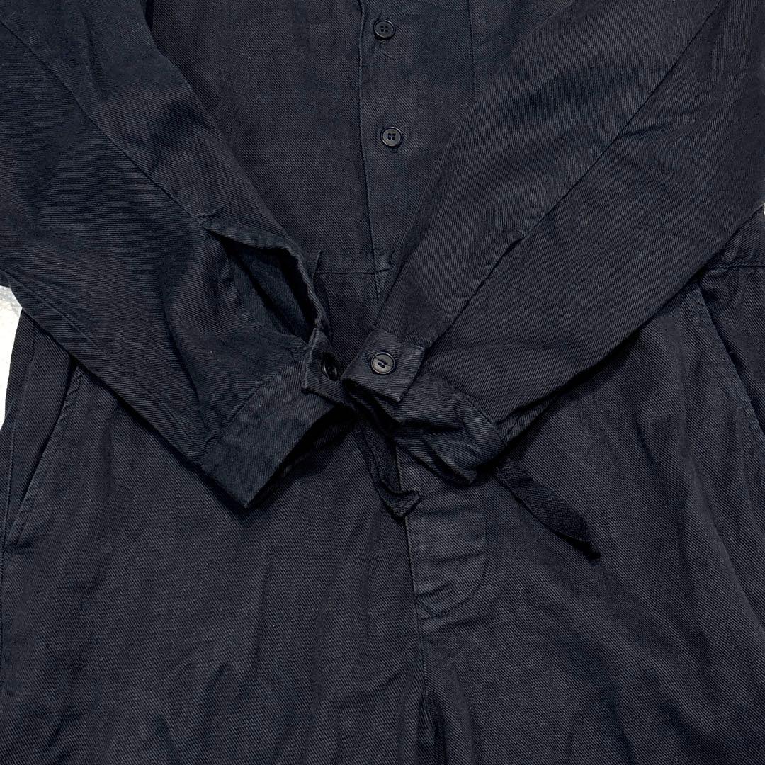 【メンズL /リネン】コンフェクト　ツイルオールインワン　ジャンプスーツ　つなぎ