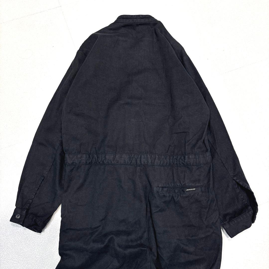 【メンズL /リネン】コンフェクト　ツイルオールインワン　ジャンプスーツ　つなぎ